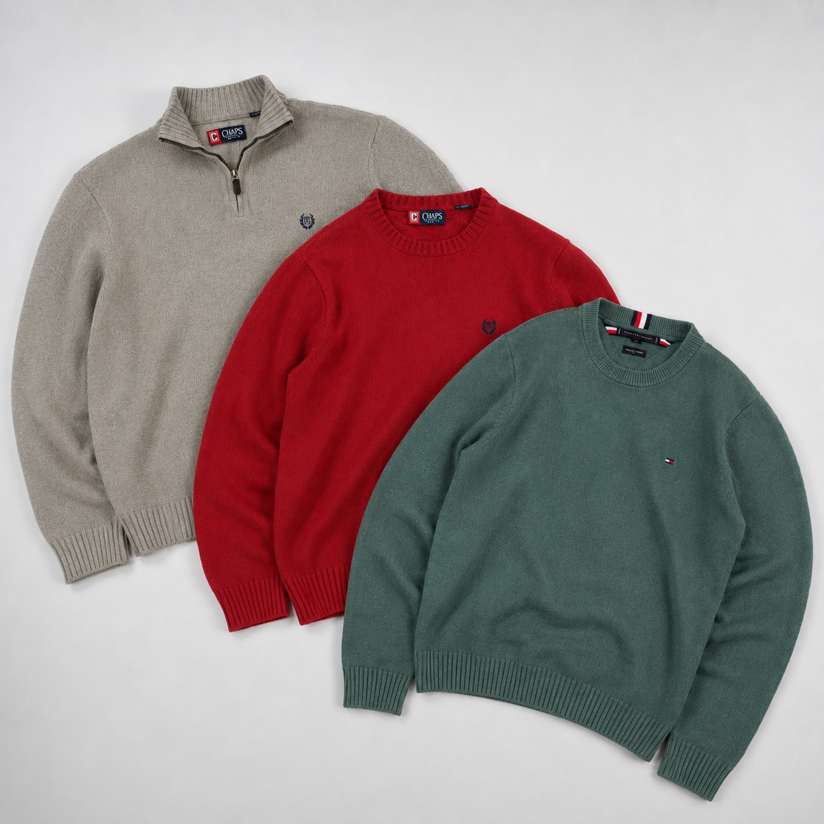 30x Tommy Hilfiger & Chaps Knitwear